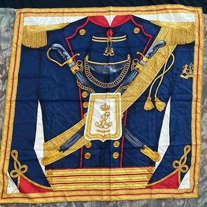 Rare 100% Silk Ralph Lauren Scarf